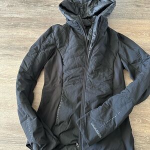 NWT size 8 lululemon another mile Black Ski Jacket